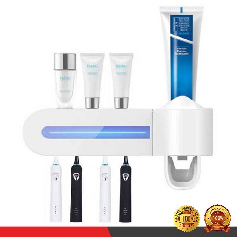 3u1 sterilizator, držač četkica i dozer za pastu