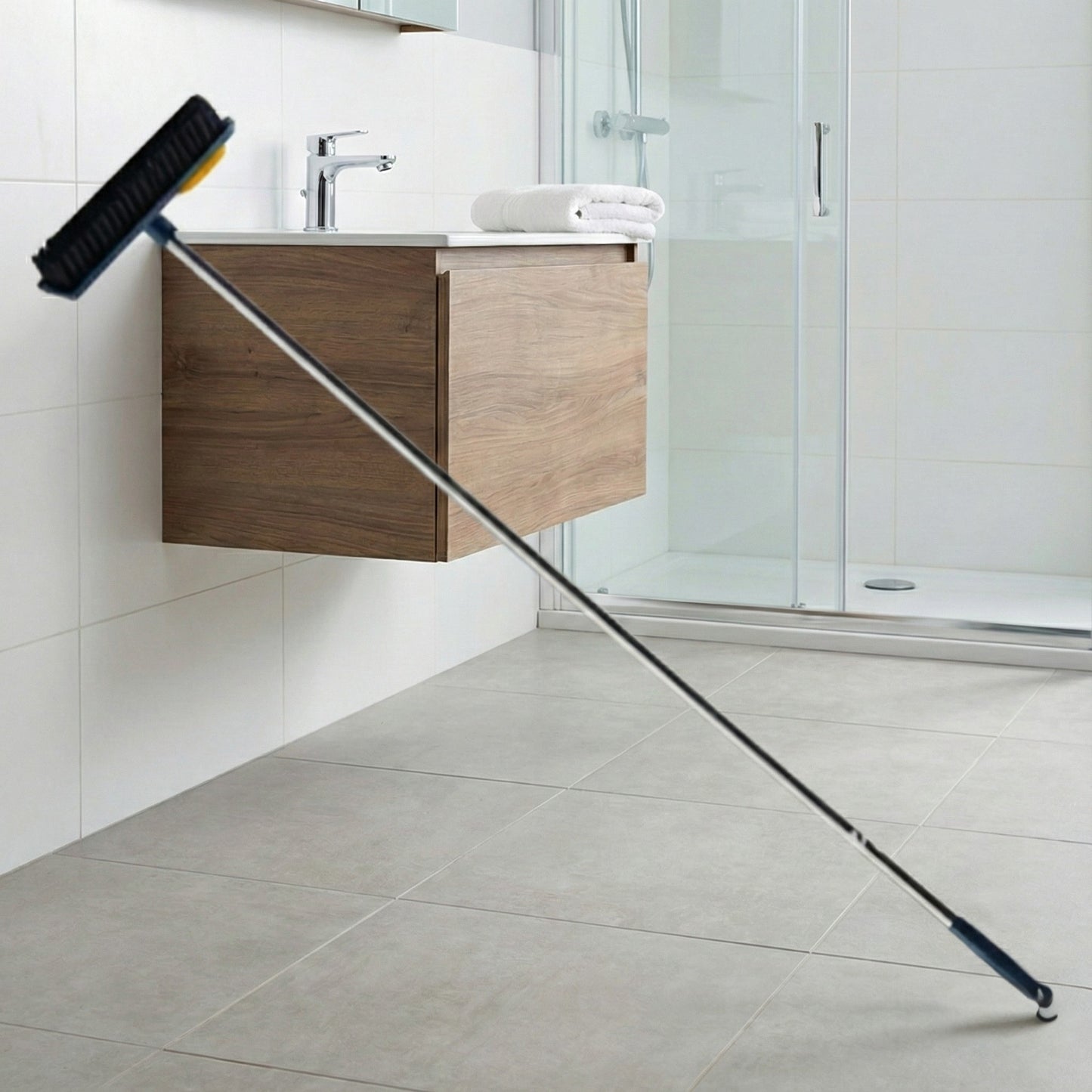 2-u-1 Magična četka za ribanje i struganje podova (113 cm)