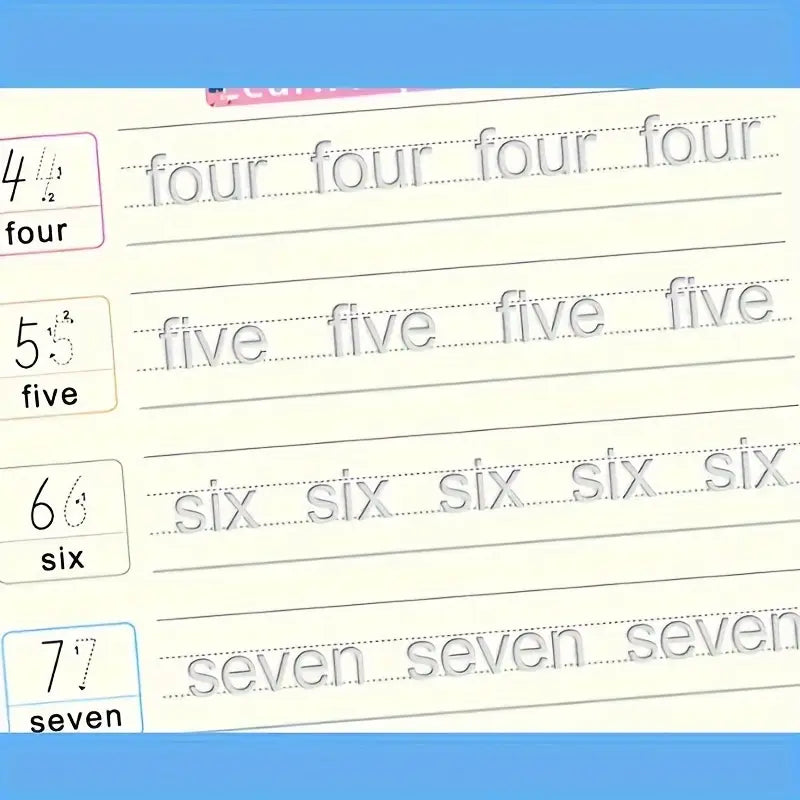 Čarobne dječije sveske za pisanje – Set 4 knjige + olovka sa dopunama