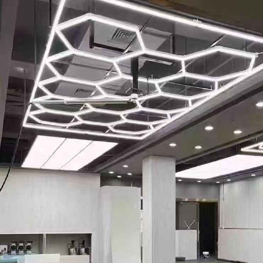 HEXAGON LED Rasvjeta – Modularno osvjetljenje za garaže, studije i radne prostore